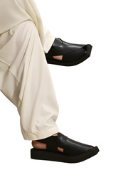 Winter Leather Kaptaan chappal