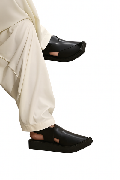 Winter Leather Kaptaan chappal