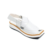 White kapptan Chappal.