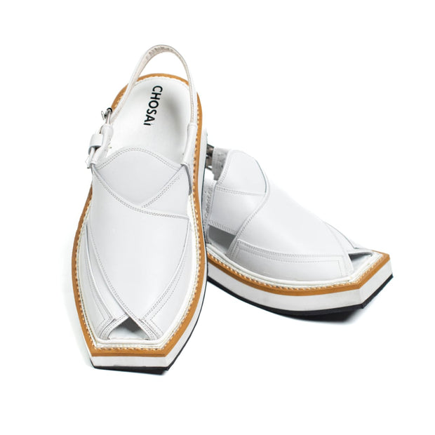 White kapptan Chappal.