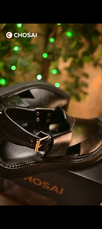 Premium Leather Peshawari Chappal