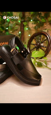 Premium Leather Peshawari Chappal