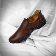 Brown Medicated Leather Shoes